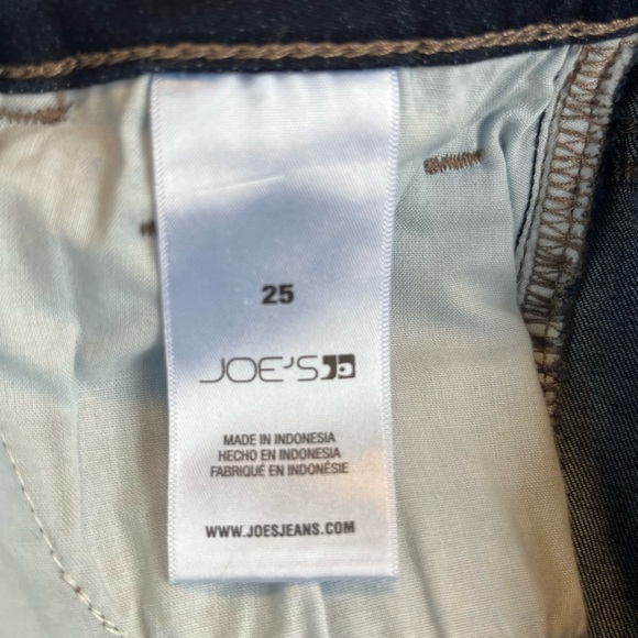 Joe’s Jeans High Rise Curvy Bootcut Dark Wash Sz 25 NWT The Rikki Wash (?) - Picture 12 of 16